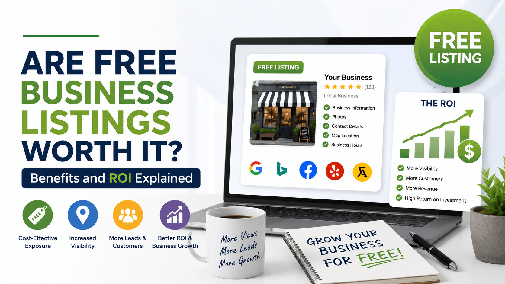 Are Free Business Listings Worth It? Benefits and ROI Explained